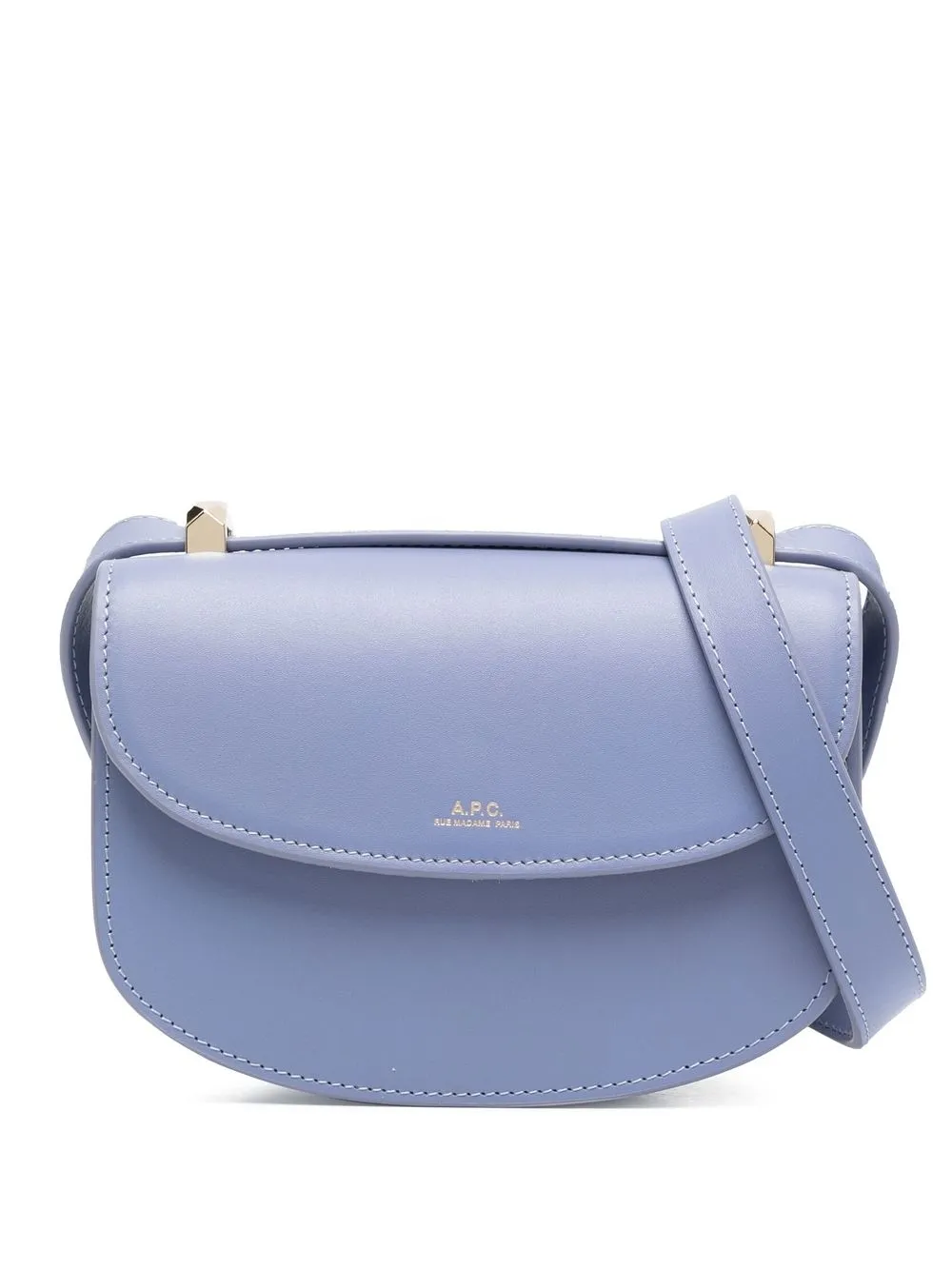 

A.P.C. calf leather shoulder bag - Purple