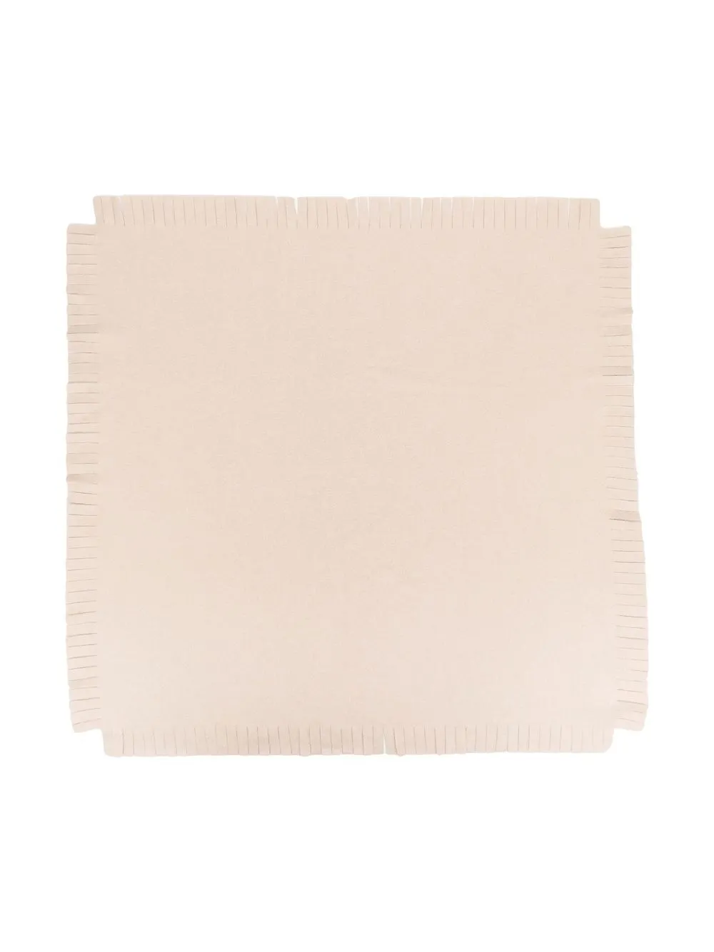 

Zhoe & Tobiah fringed square blanket - Neutrals