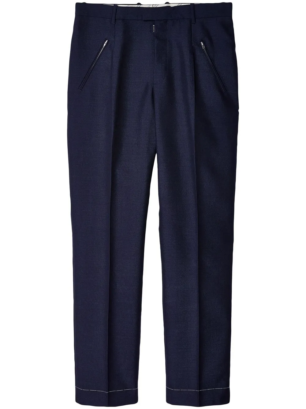 

Maison Margiela straight-leg tailored trousers - Blue