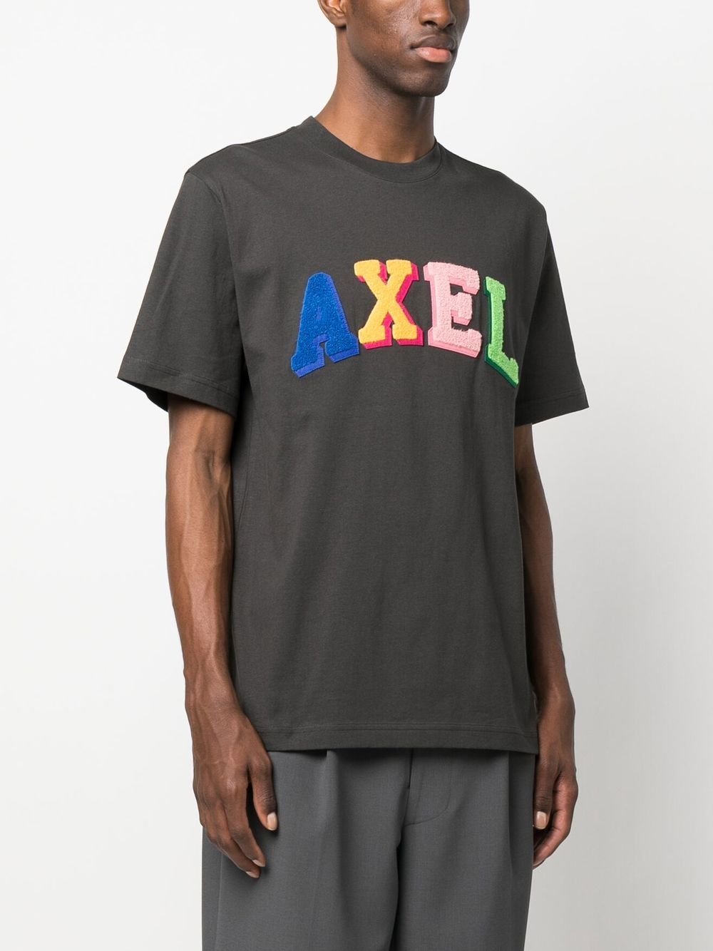 Axel Arigato Axel Arc Appliqué T-shirt - Farfetch