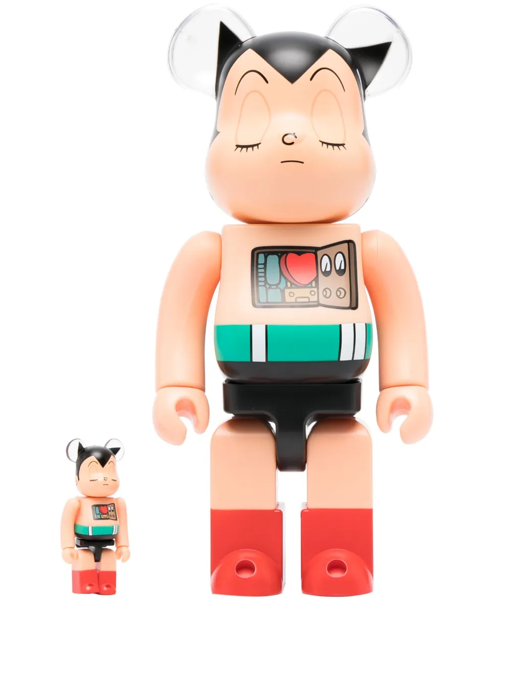 MEDICOM TOY X ASTRO BOY SLEEPING BE@RBRICK FIGURE SET