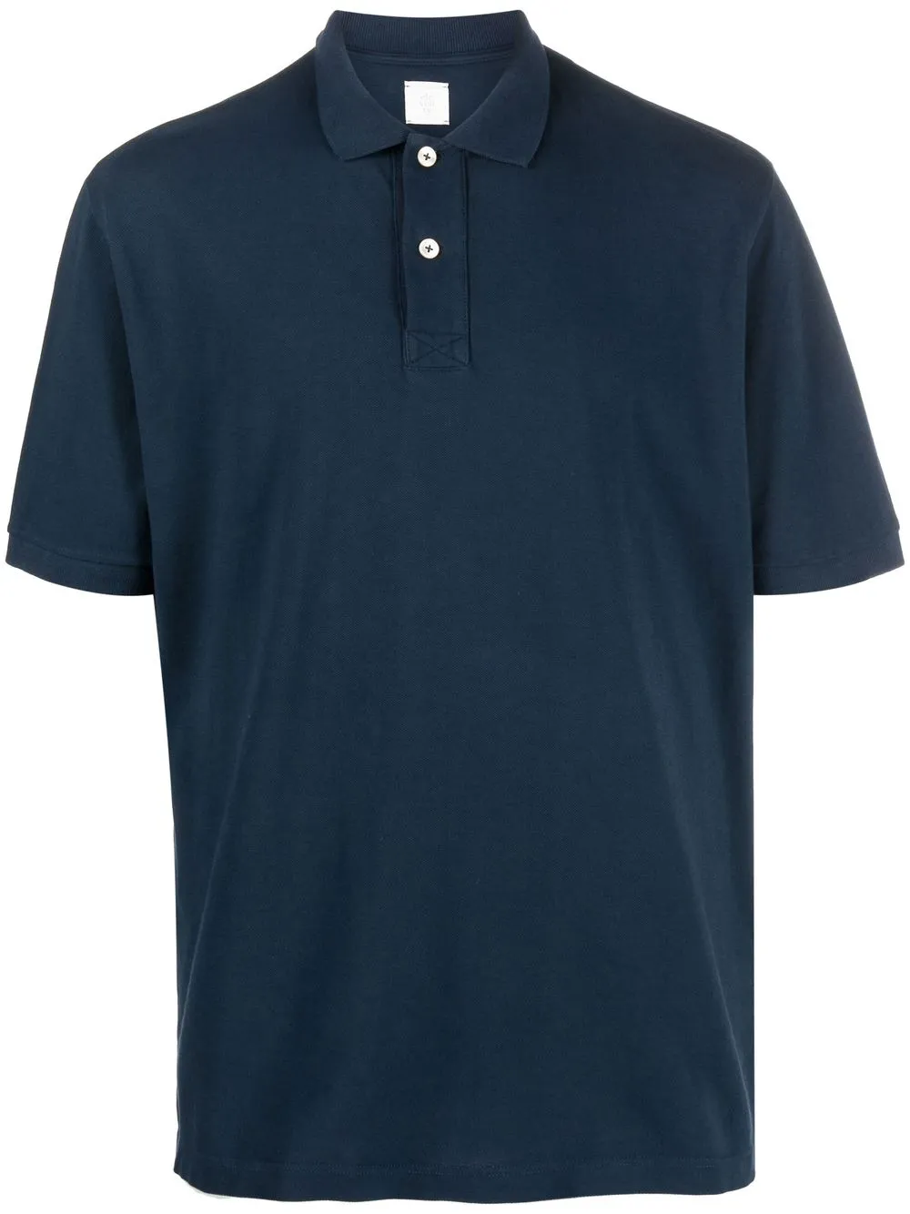 

Eleventy short-sleeve cotton polo shirt - Blue