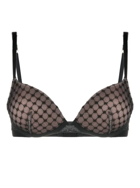 Wolford brasier con motivo de monograma
