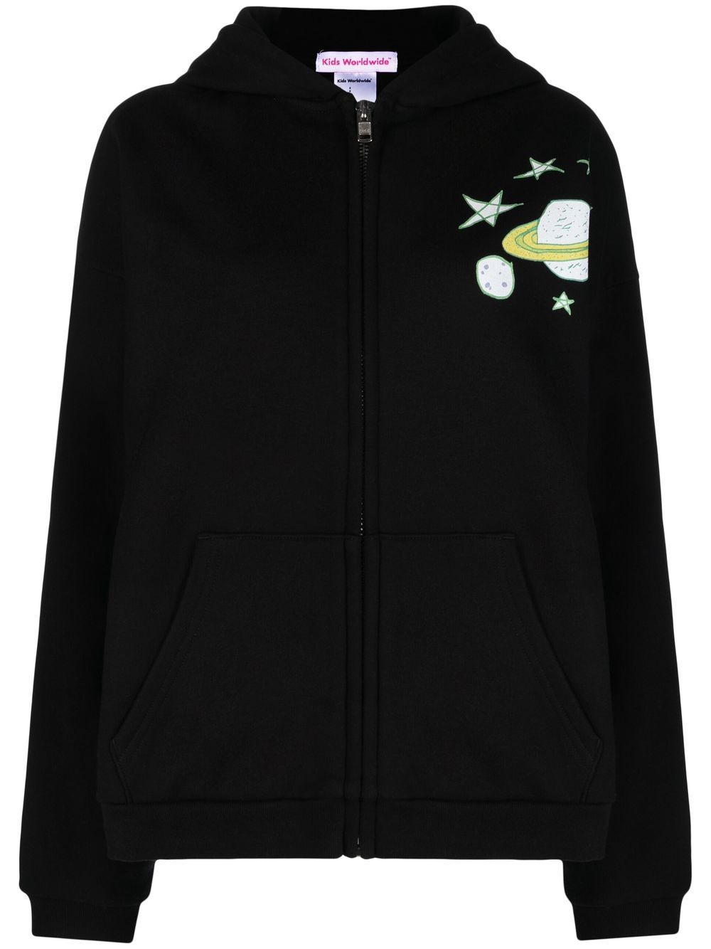 

Kids Worldwide Orbit long-sleeved hoodie - Black