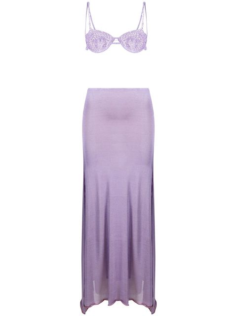 Isa Boulder Mindmap maxi dress