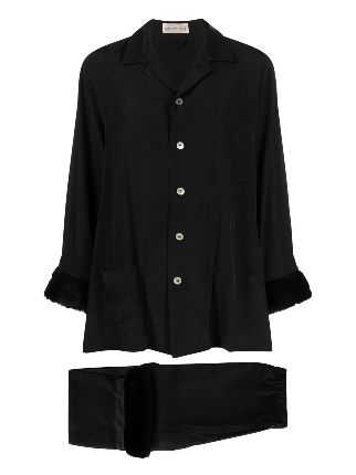 Olivia von halle online pajama set