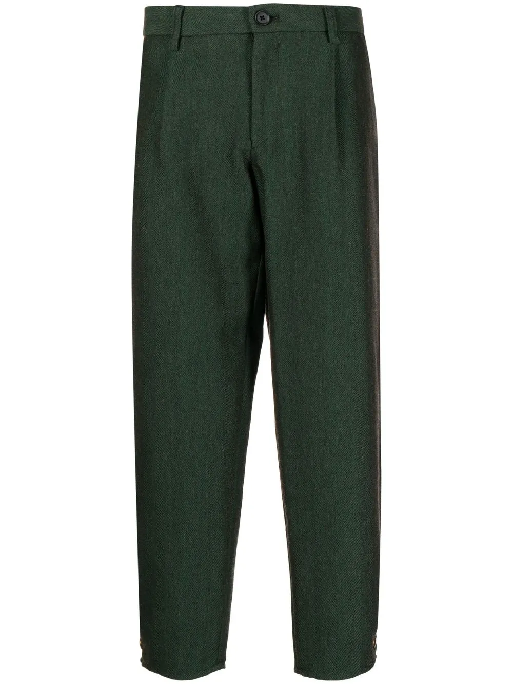 

Kolor cropped tailored trousers - Green