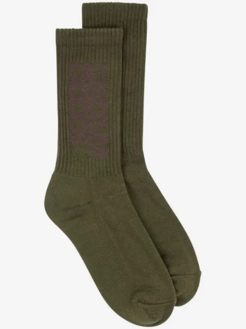 STADIUM GOODS® ribbed logo "Forest" socks
