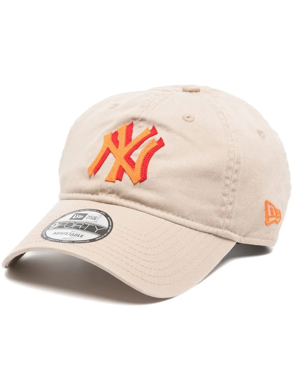

NEW ERA CAP logo-patch cap - Neutrals