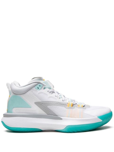 Jordan Zion 1 "White Dynamic Turquoise" sneakers Women