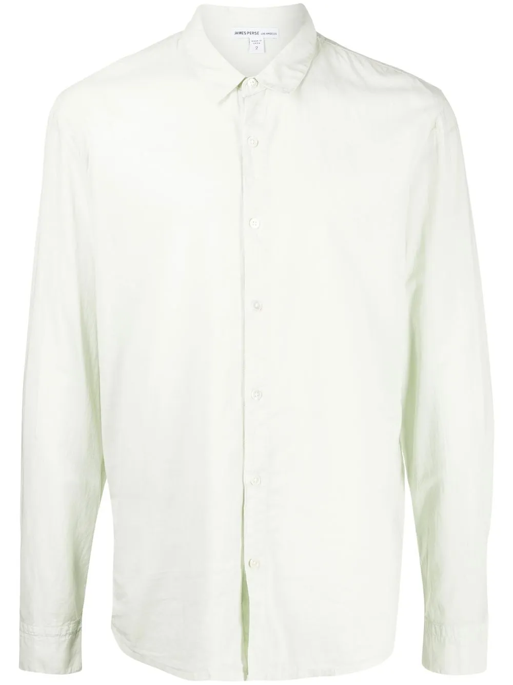 

James Perse Standard cotton shirt - Green