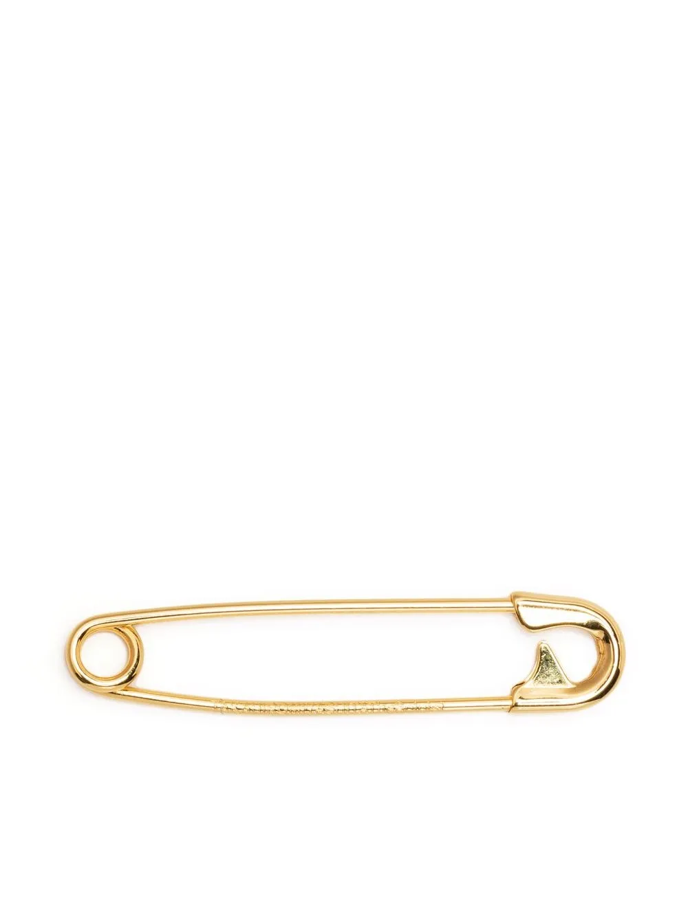 

Takahiromiyashita The Soloist 44mm safety pin brooch - Gold