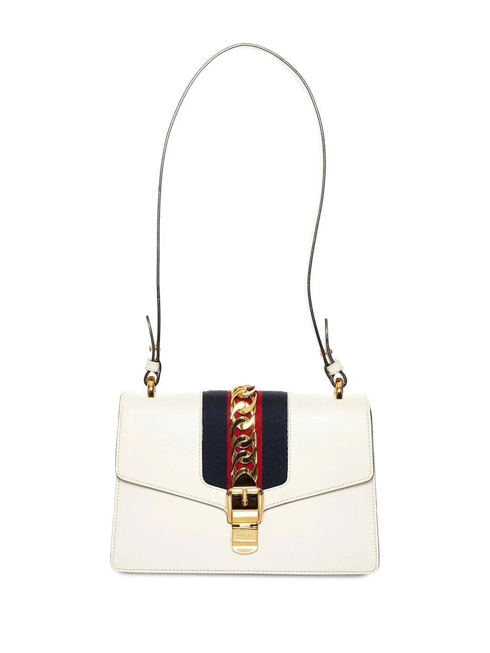 

Gucci Pre-Owned Sylvie shoulder bag - Blanco