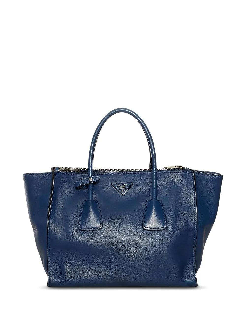 

Prada Pre-Owned bolsa satchel Twin Pocket - Azul