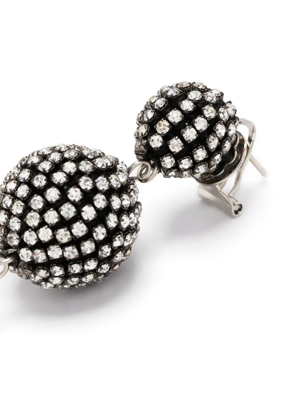 RADA' crystalembellished ballshaped Earrings Farfetch