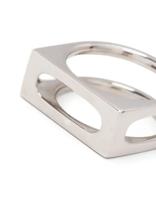 Tom Wood Cage リング Single | シルバートーン | FARFETCH JP