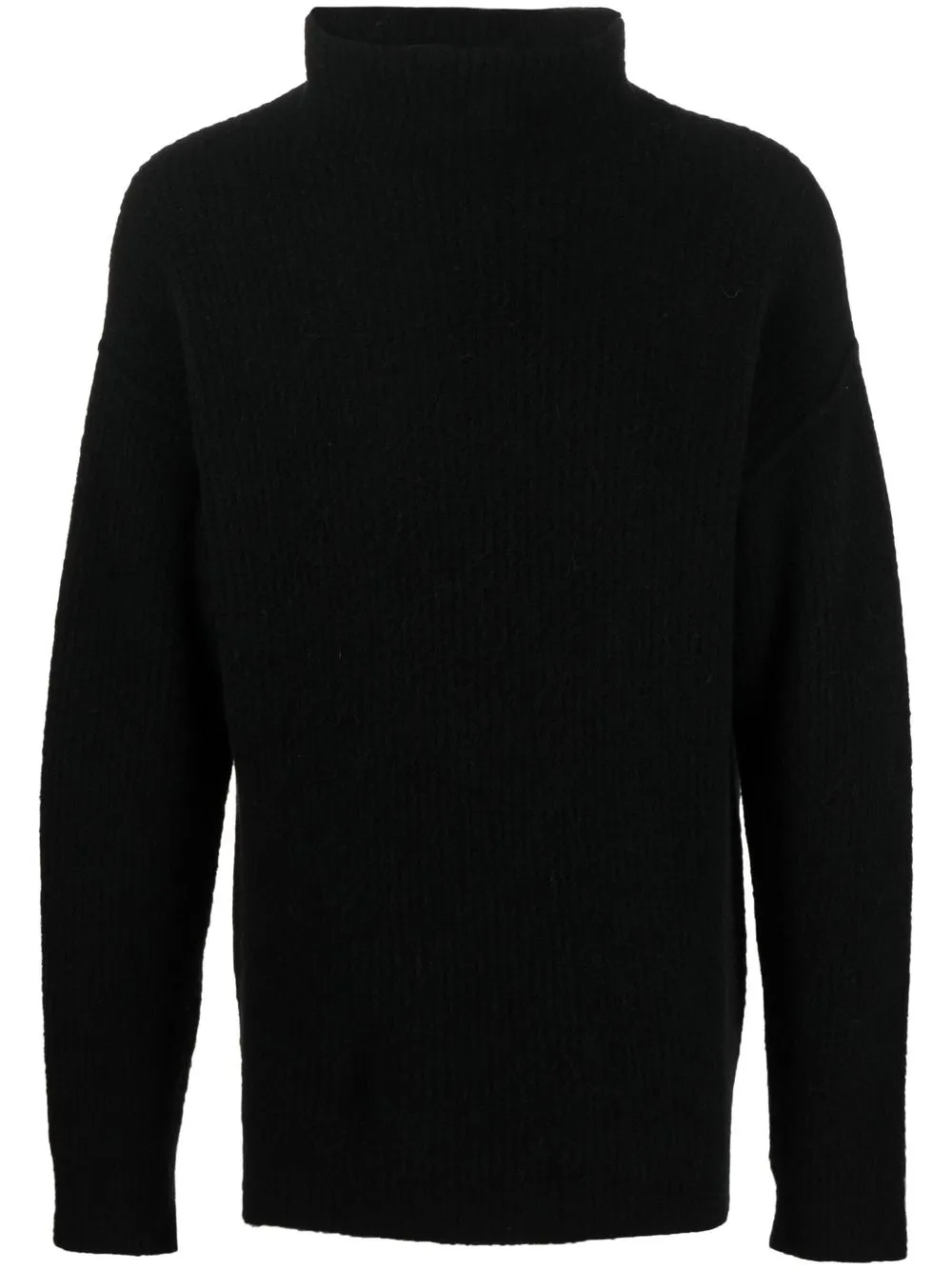 

Roberto Collina high-neck ribbed cashmere jumper - Black