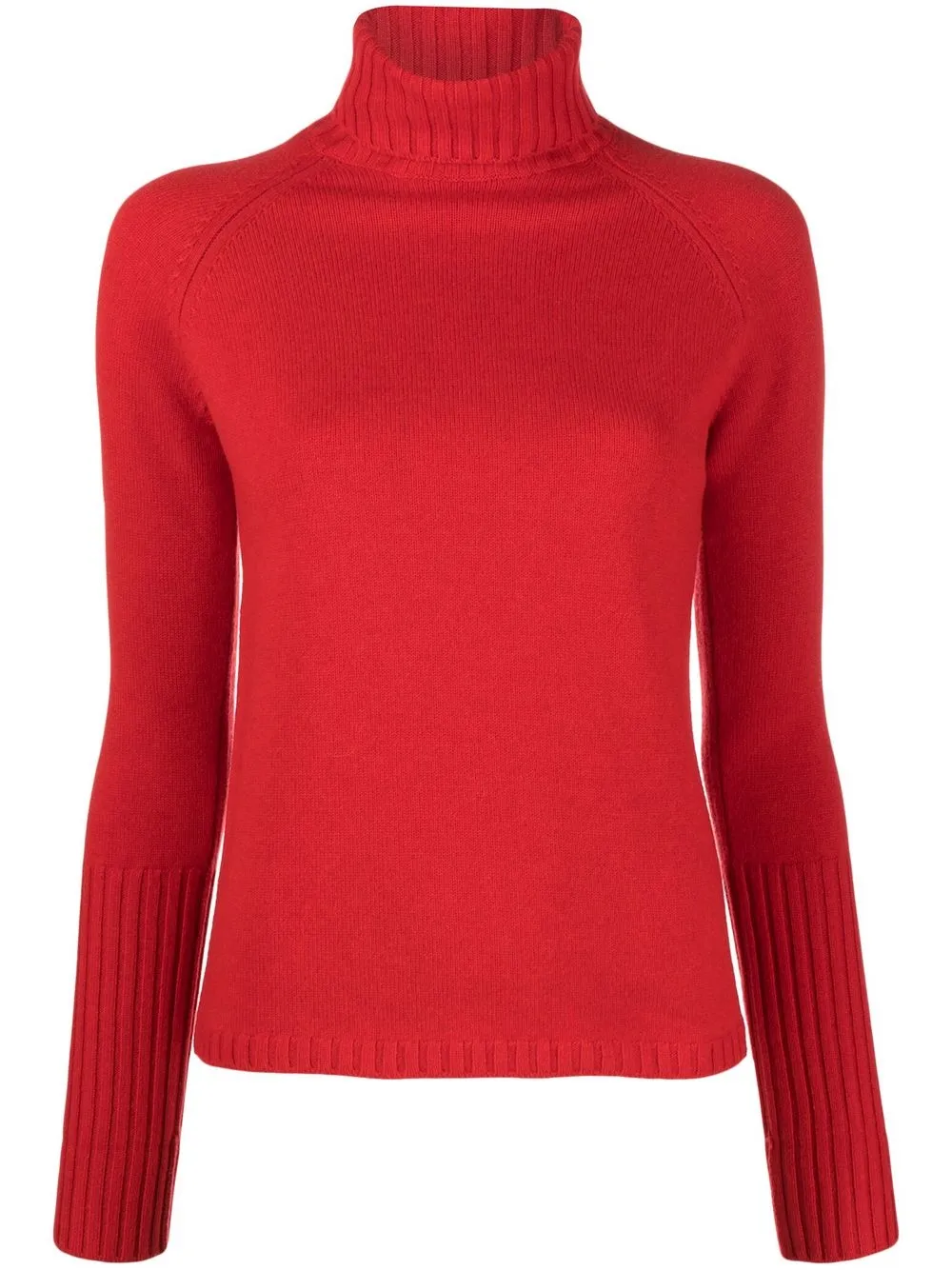 

Lamberto Losani roll-neck virgin wool-blend jumper - Red
