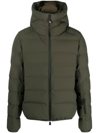 Moncler Grenoble logo-patch Padded Down Coat - Farfetch