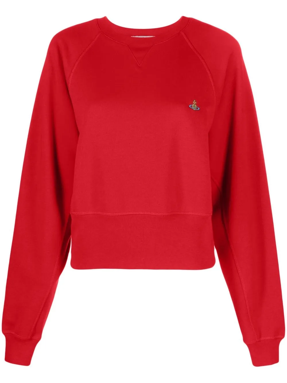 

Vivienne Westwood sudadera con motivo Orb - Rojo