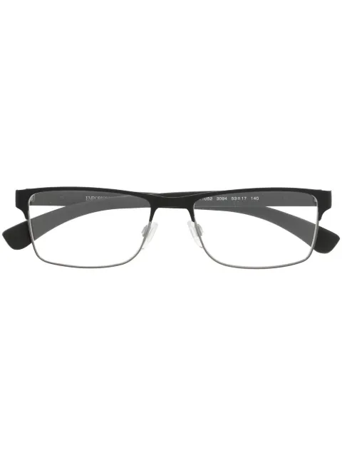 Emporio Armani rectangle-frame glasses