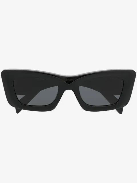 Prada Eyewear geometric-frame sunglasses