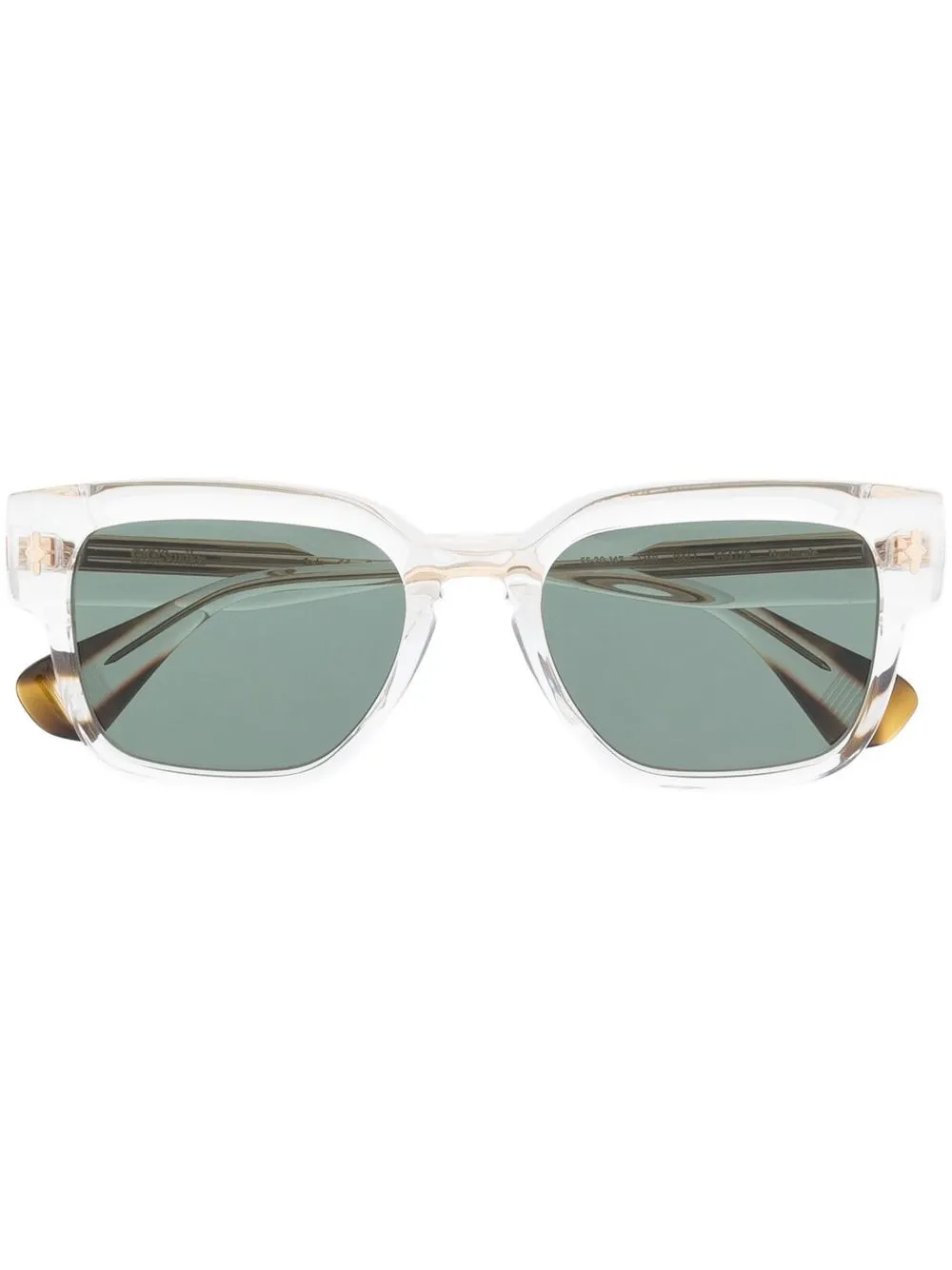 

GIGI STUDIOS transparent square-frame sunglasses - White