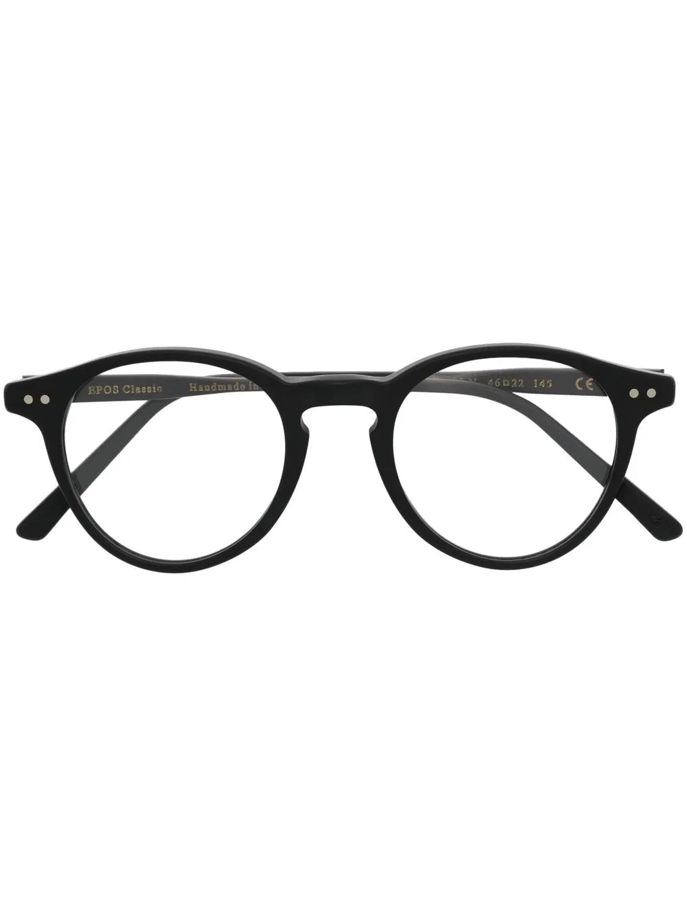 

Epos round-frame glasses - Black