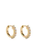 Missoma pearl huggie hoops - Gold