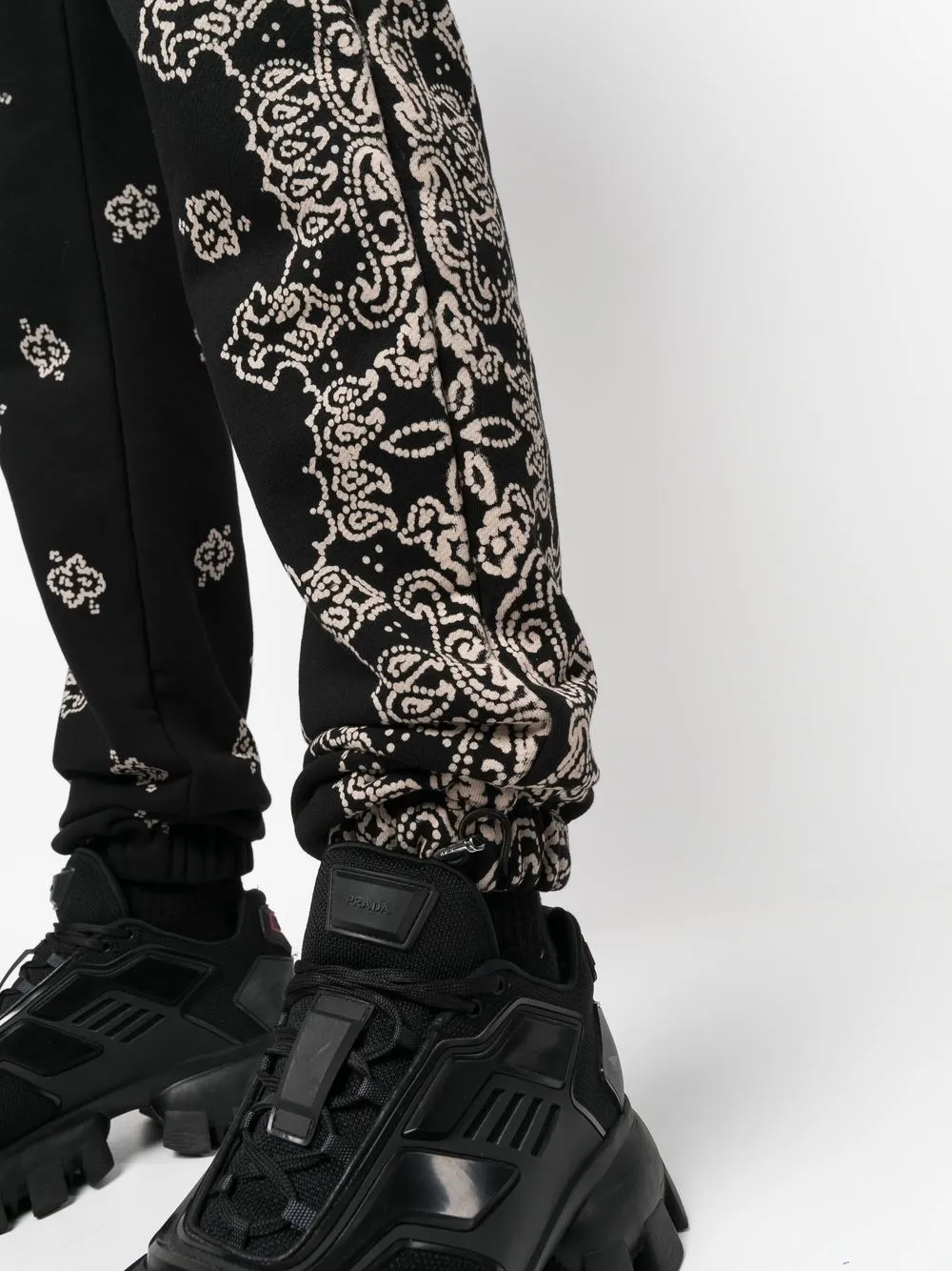AMIRI bandanaprint Drawstring Track Pants Farfetch