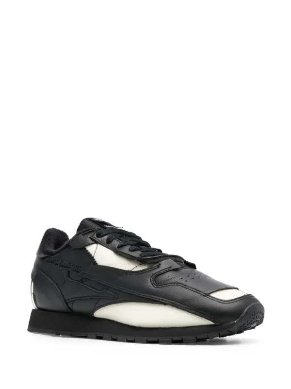 Maison Margiela x Reebok Memory Of Leather Sneakers | Black
