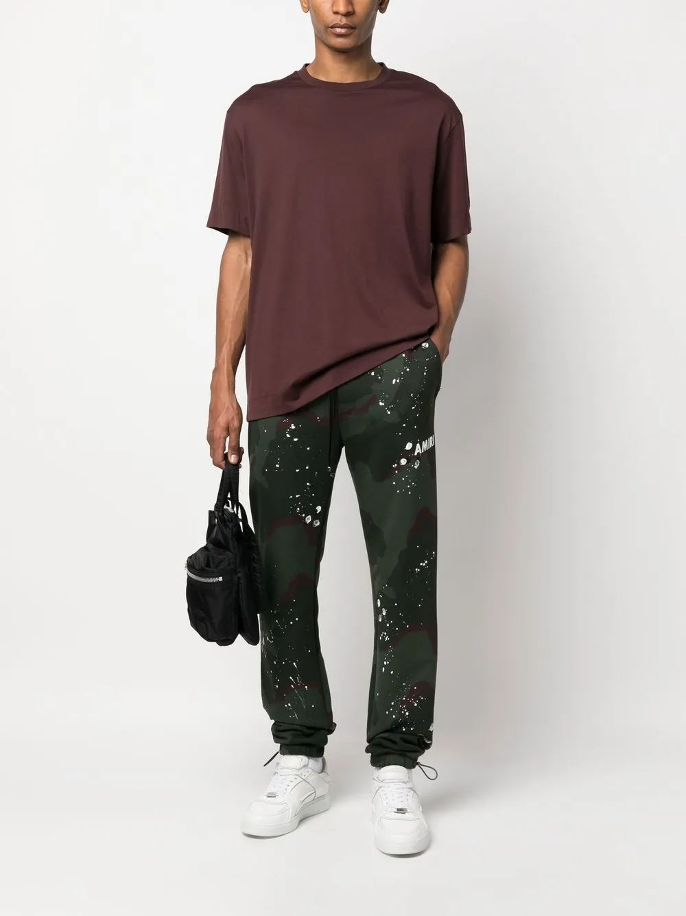 AMIRI Trainingsbroek met camouflageprint - Groen