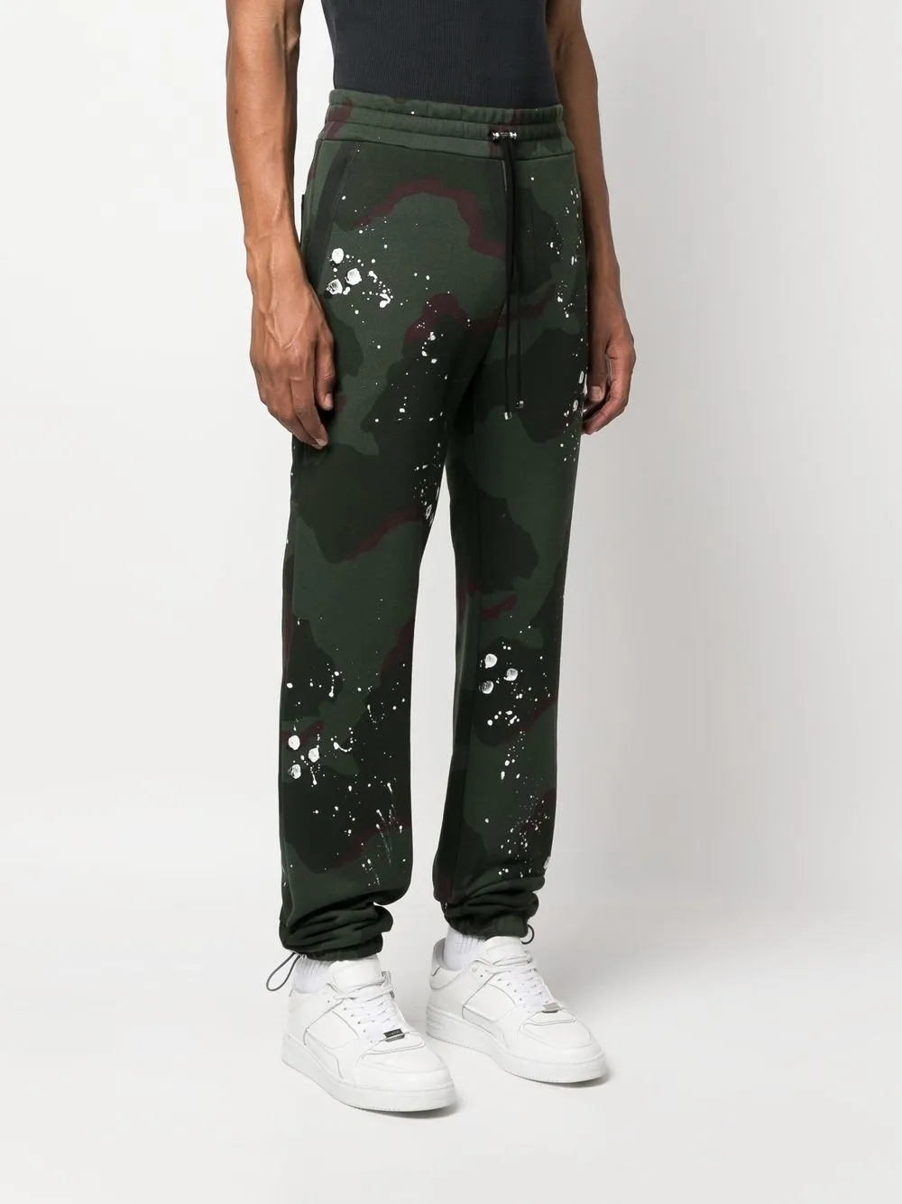  Amiri Jogginghose Mit Camouflage Print   Grün 