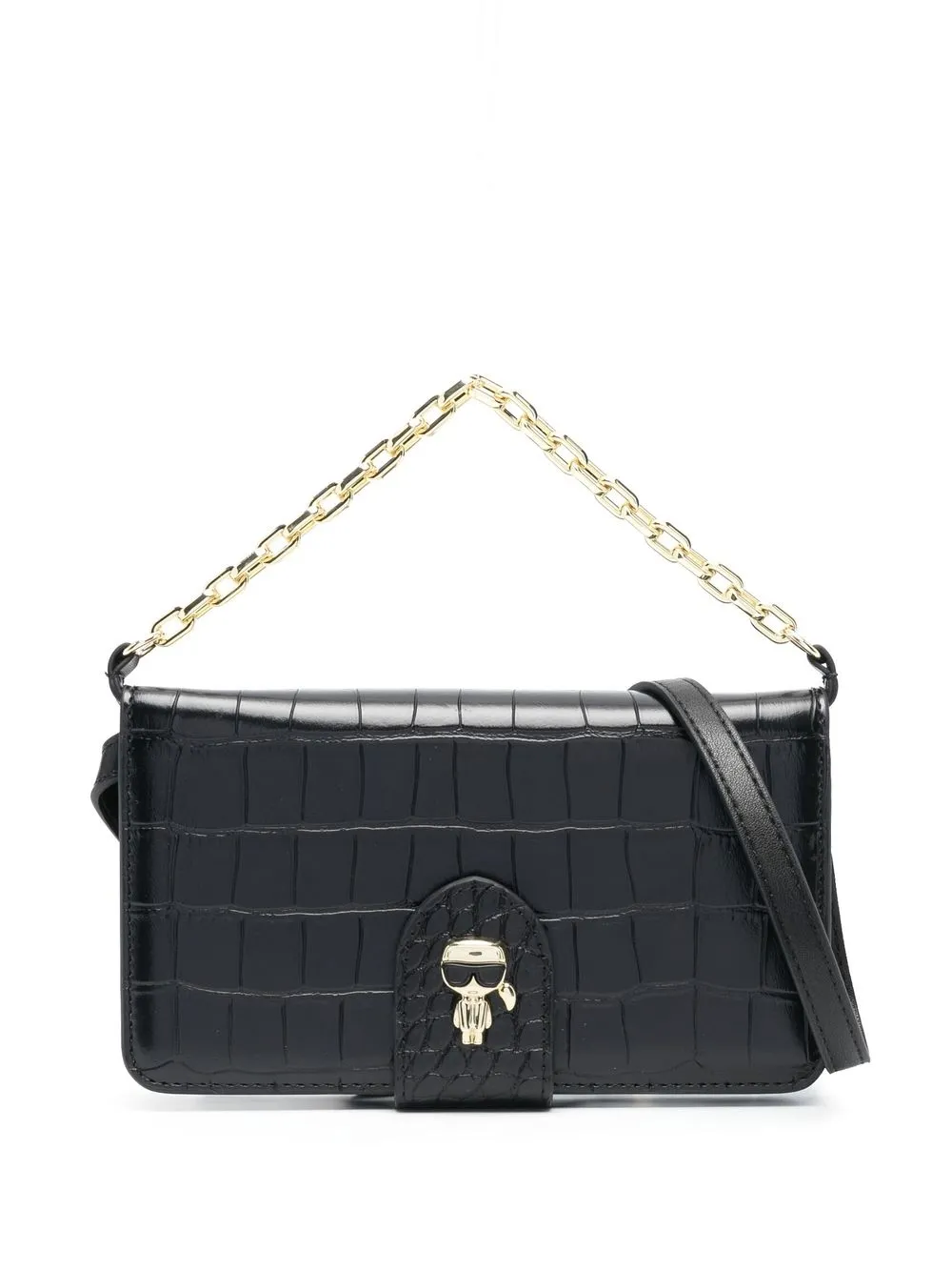 

Karl Lagerfeld K/Ikonik iPhone 11 case - Black