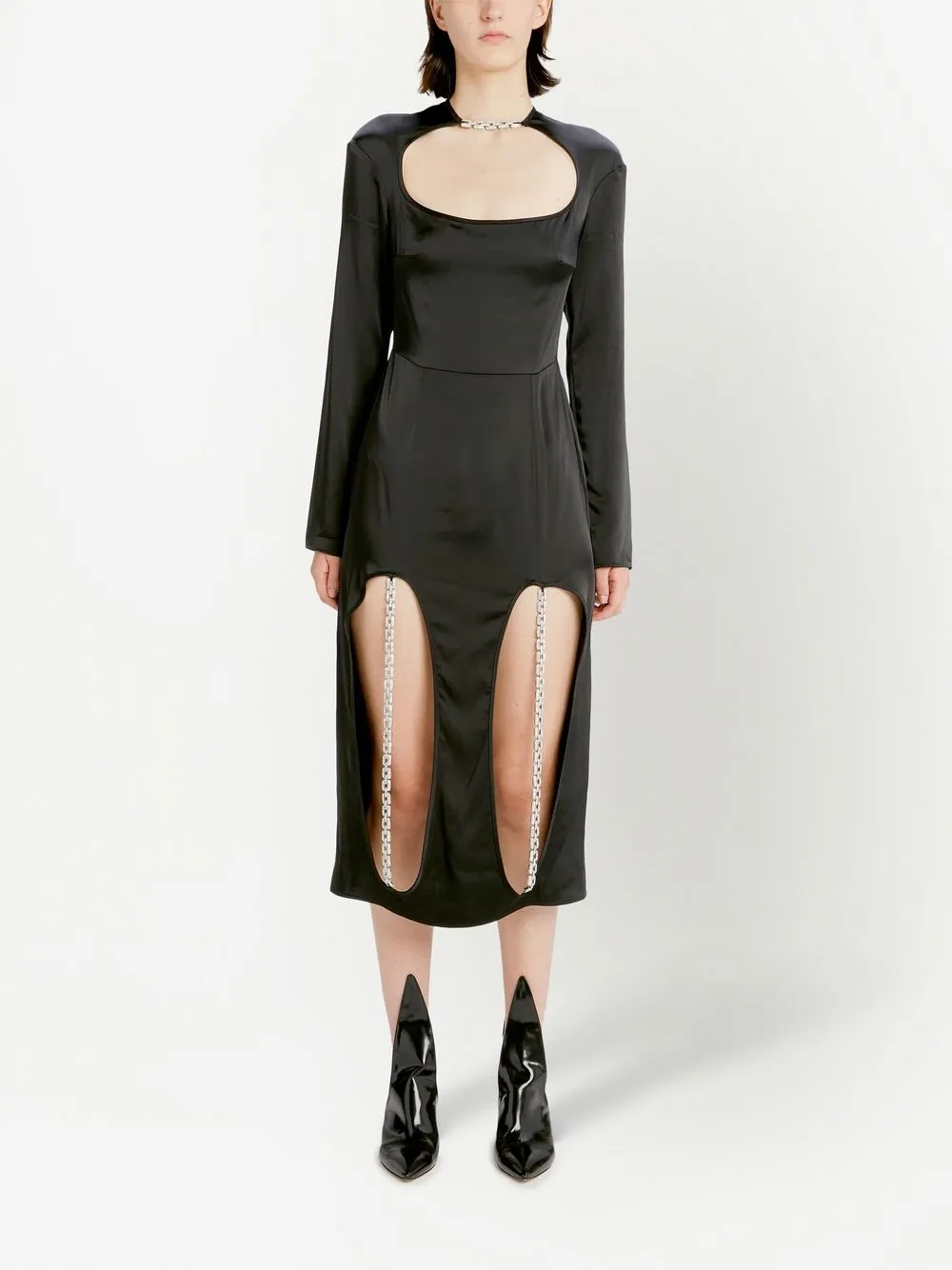 

Christopher Kane vestido The Suspense - Negro