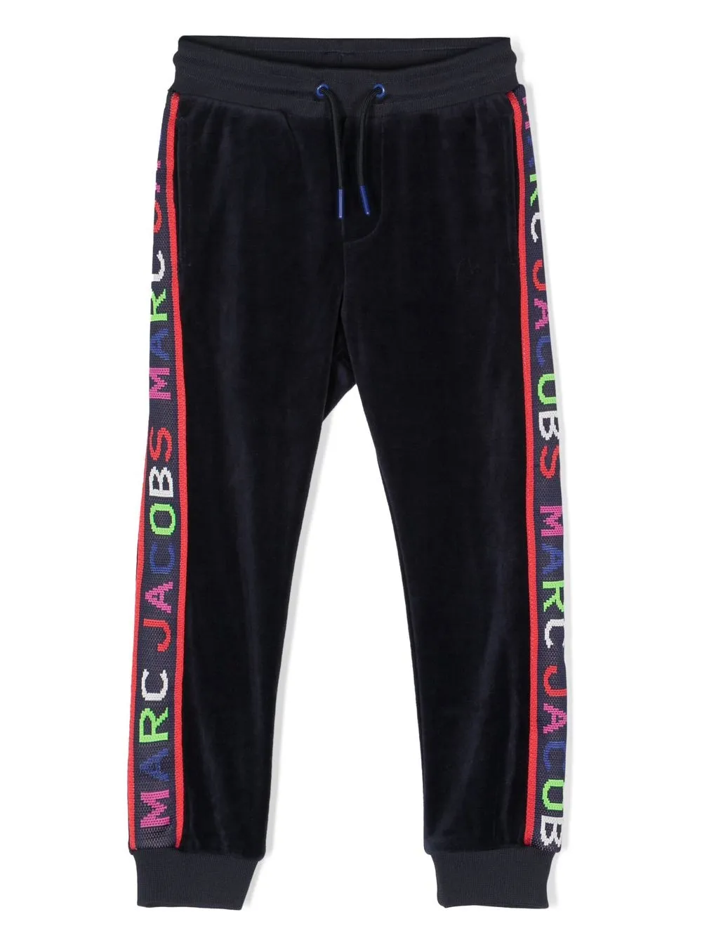 

Marc Jacobs Kids logo-tape detail sweatpants - Azul