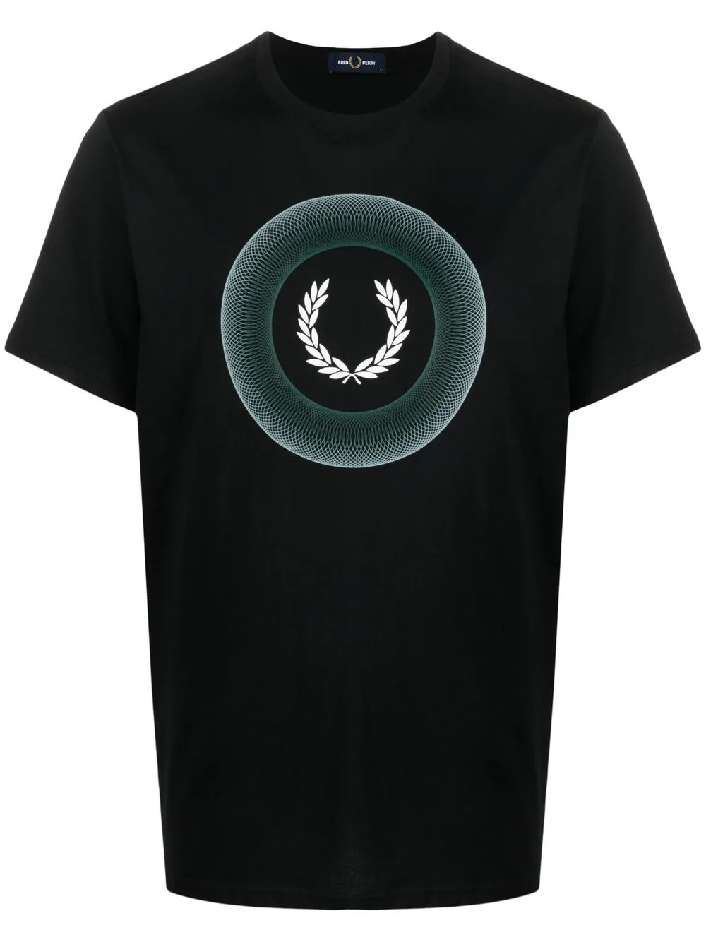 

Fred Perry logo-print T-shirt - Black