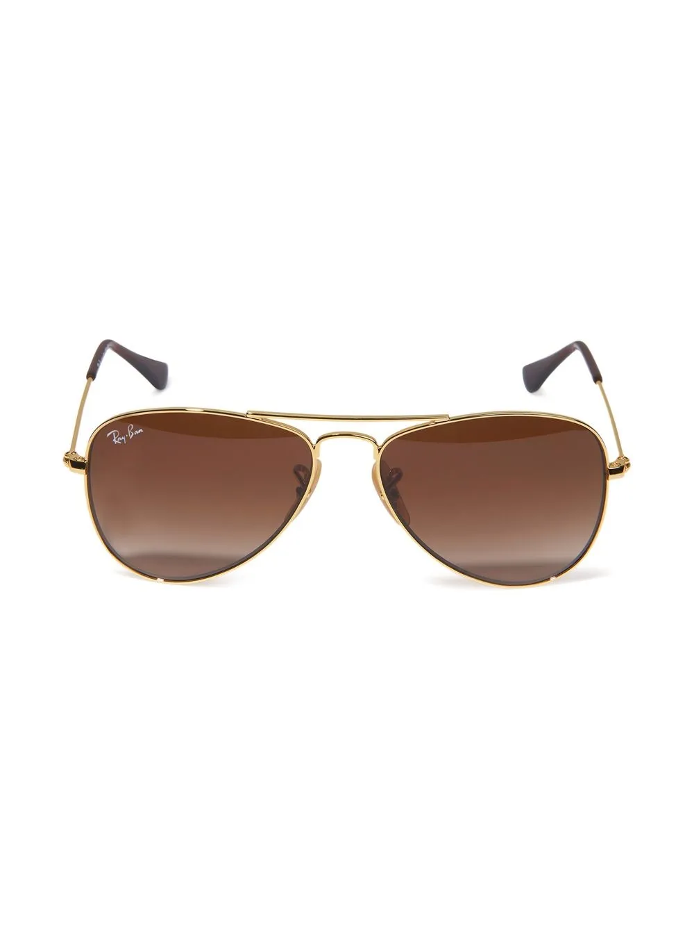 Ray-ban Junior Kids' Pilot-frame Sunglasses In Gold