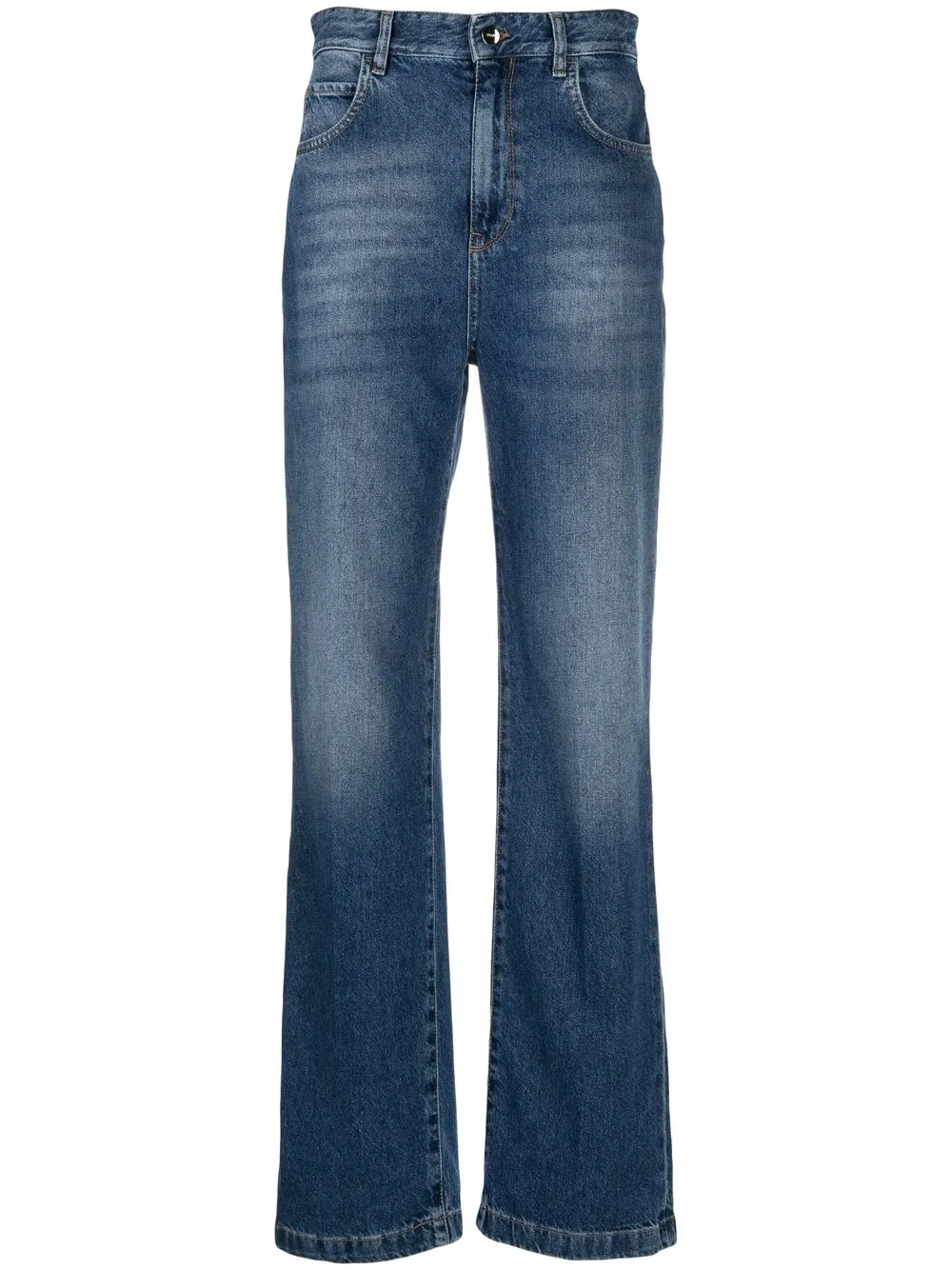 

LIU JO high-waisted straight-leg jeans - Blue