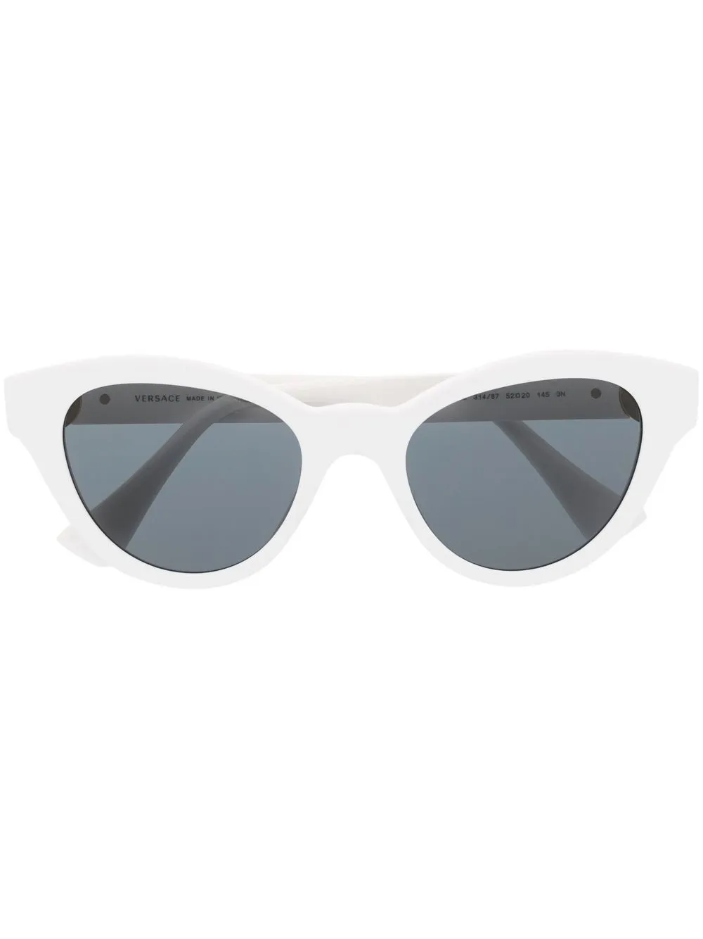 

Versace Eyewear Medusa-plaque cat-eye sunglasses - White