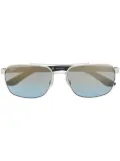 Ray-Ban square-frame tinted sunglasses - Black