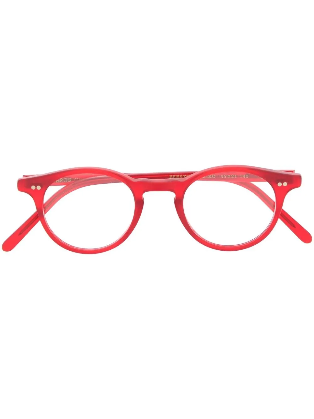 

Epos Efesto2 round-frame glasses - Red