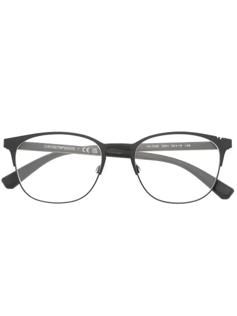 Emporio Armani round-frame glasses