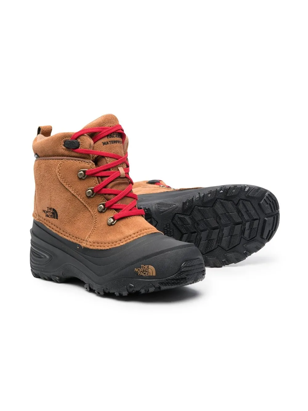 The North Face Kids lace-up Hiking 