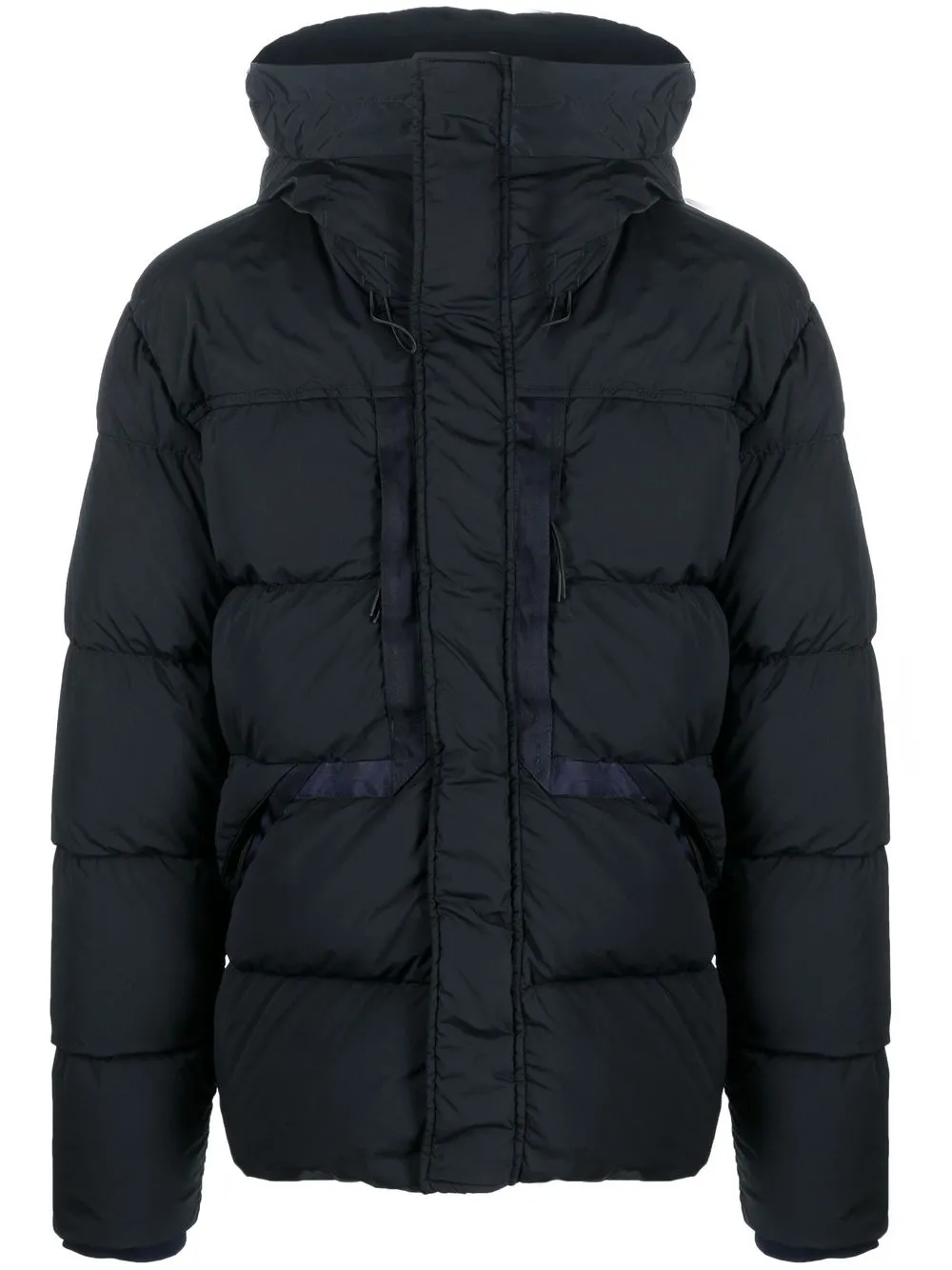 

C.P. Company Goggles-detail puffer jacket - Green