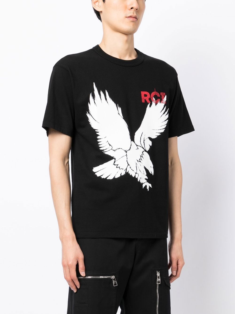 Reese Cooper Eagle Print Short Sleeves T-shirt - Farfetch