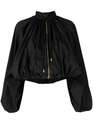 Patou Couture ボンバージャケット | ブラック | FARFETCH JP