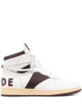 RHUDE Rhecess high-top sneakers - White