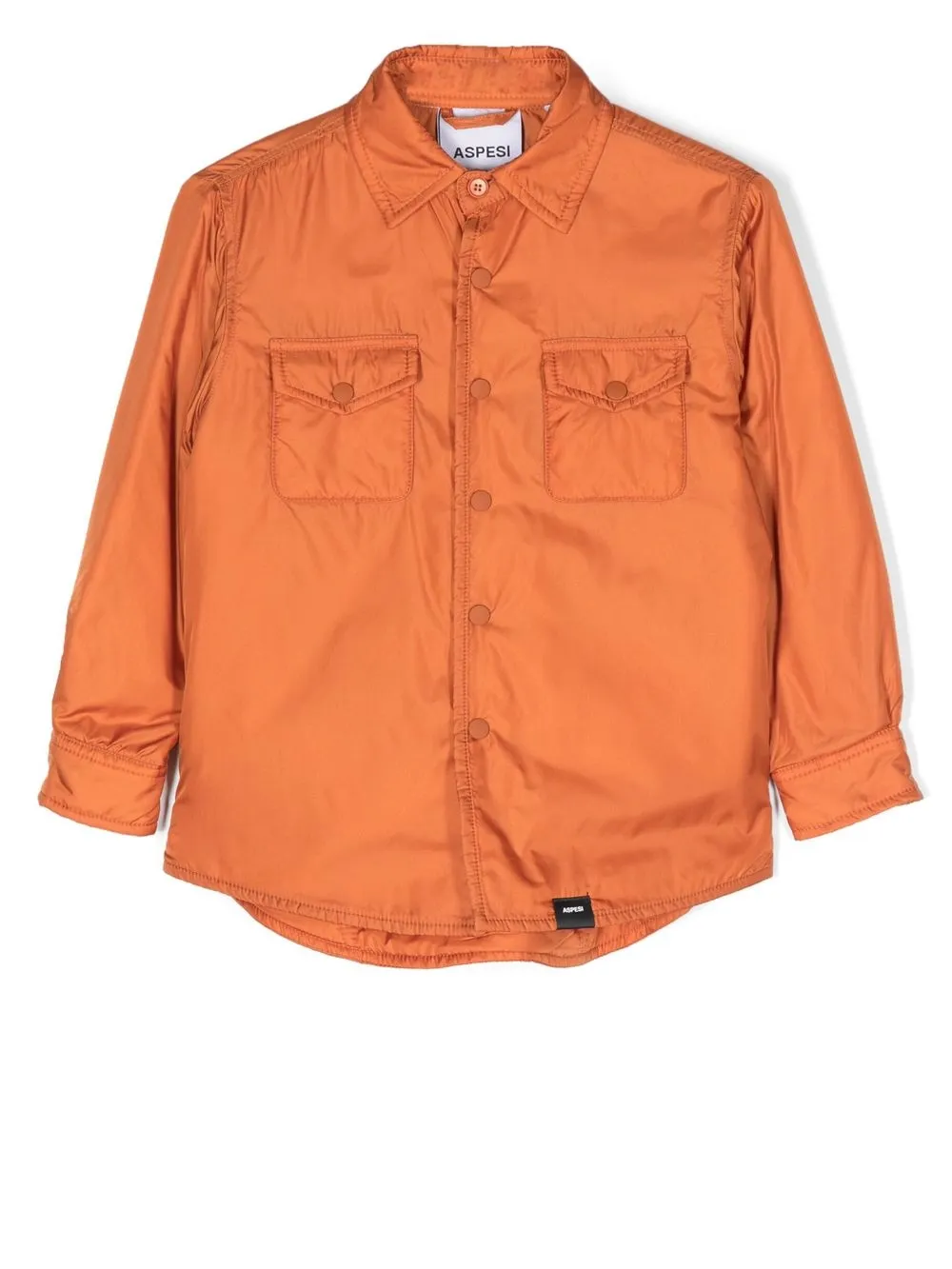 

Aspesi Kids sobrecamisa ligera Iconic - Naranja