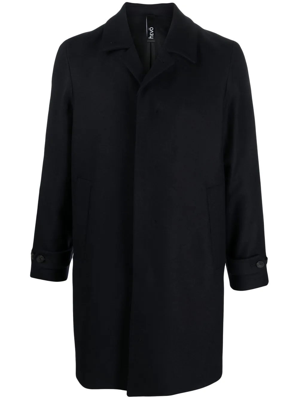 

Hevo single-breasted wool coat - Blue
